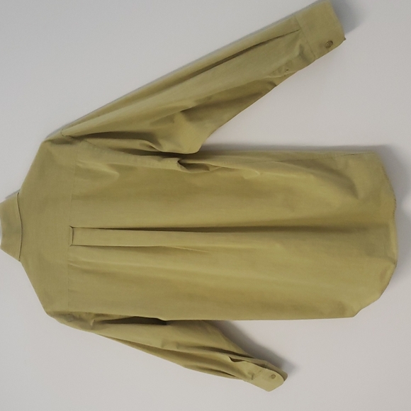 Savile Row chartreuse button down shirt - Picture 10 of 11